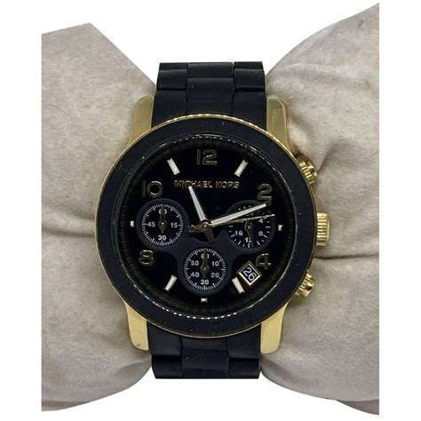 michael kors black watch mk5191|mk5896i.